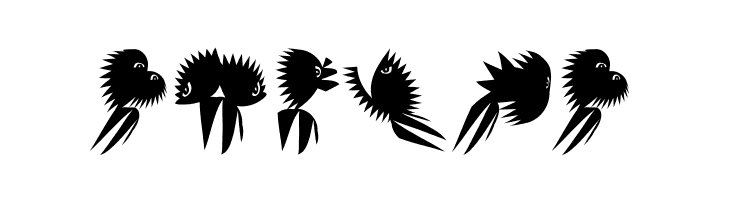 ZigzagAnimals  Free Fonts Download