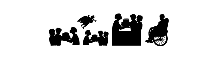 SilhouettA  Free Fonts Download