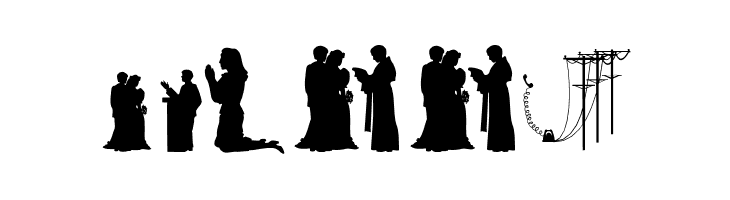 SilhouettA  Free Fonts Download