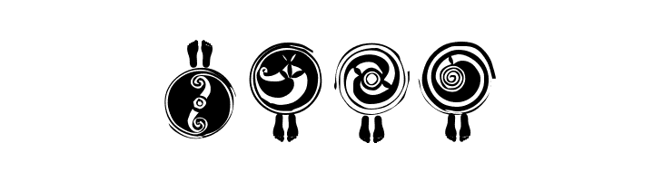 SpiralTraces  Free Fonts Download