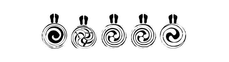 SpiralTraces  Free Fonts Download