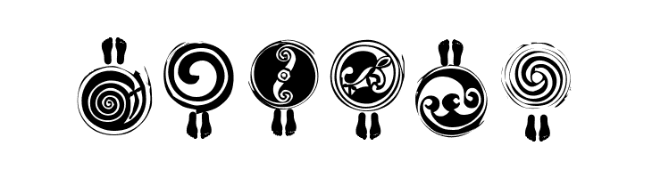 SpiralTraces  Free Fonts Download