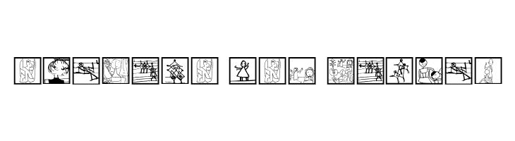 ImprovisationsAboutK  Free Fonts Download