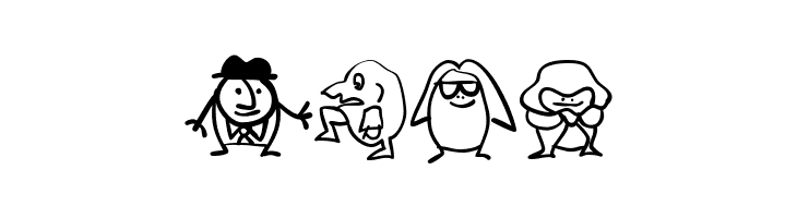 KidSignsThree  Free Fonts Download