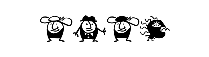 KidSignsThree  Free Fonts Download