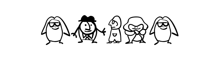 KidSignsThree  Free Fonts Download