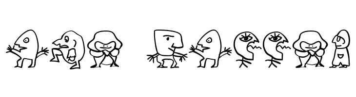 KidSignsThree  Free Fonts Download