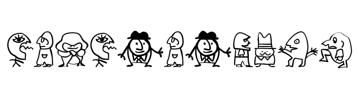 KidSignsThree  Free Fonts Download