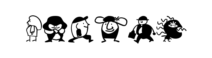 KidSignsThree  Free Fonts Download