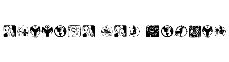 AstrologishSymbols  Free Fonts Download