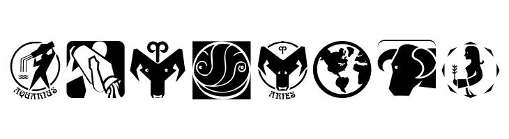 AstrologishSymbols  Free Fonts Download