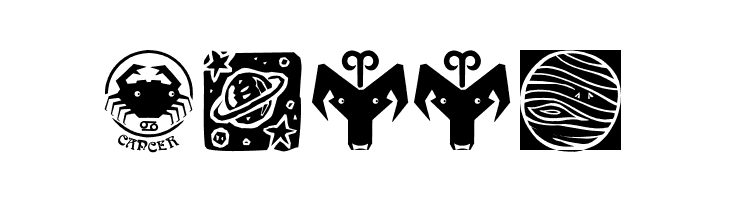 AstrologishSymbols  Free Fonts Download