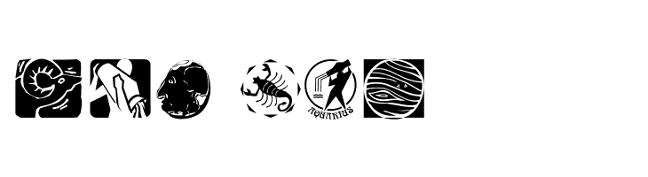 AstrologishSymbols  Free Fonts Download