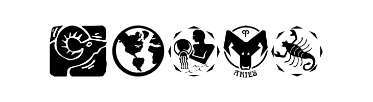 AstrologishSymbols  Free Fonts Download
