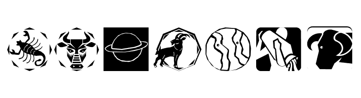 AstrologishSymbols  Free Fonts Download