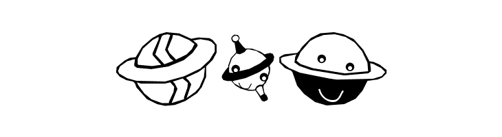 Planets  Free Fonts Download