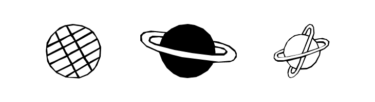 Planets  Free Fonts Download