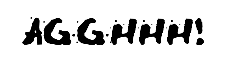 AGGHHH%2521 Zill Spills Font