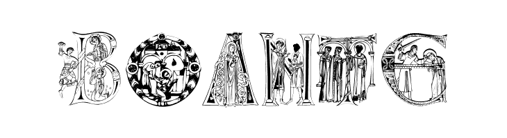 ChristianInitials  Free Fonts Download