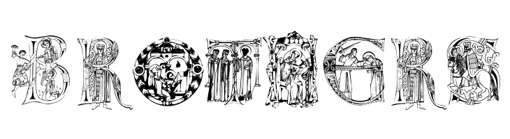 ChristianInitials  Free Fonts Download