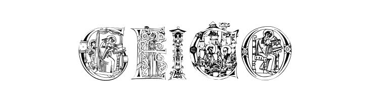 ChristianInitials  Free Fonts Download