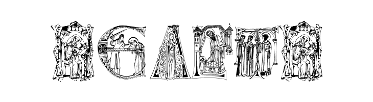 ChristianInitials  Free Fonts Download