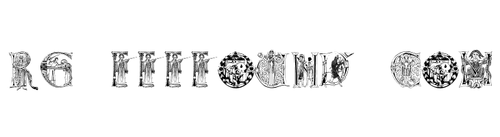 ChristianInitials  Free Fonts Download