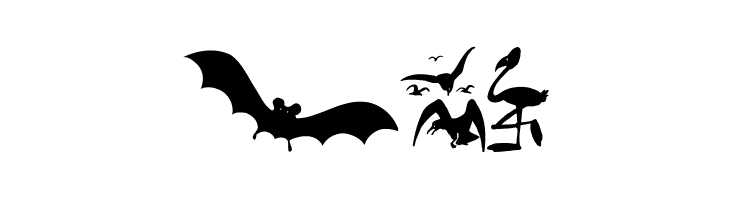 AnimalShadowsDrei  Free Fonts Download