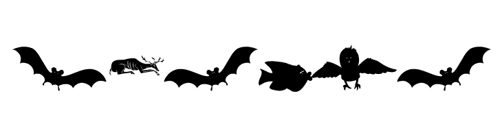 AnimalShadowsDrei  Free Fonts Download