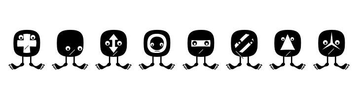 StandingButtonS  Free Fonts Download