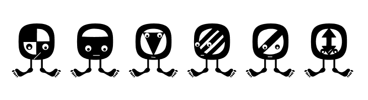 StandingButtonS  Free Fonts Download