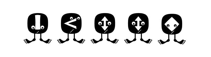 StandingButtonS  Free Fonts Download