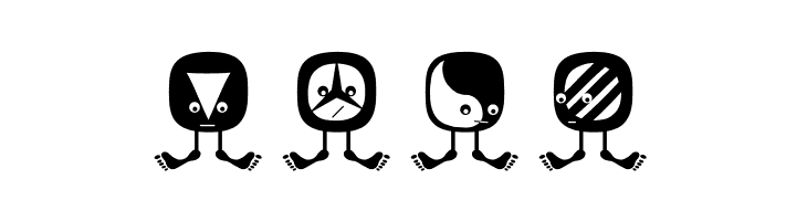 StandingButtonS  Free Fonts Download