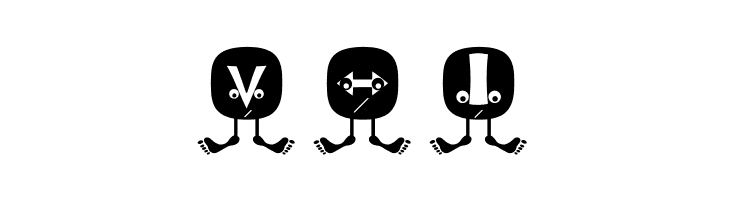 StandingButtonS  Free Fonts Download