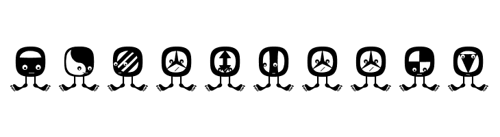 StandingButtonS  Free Fonts Download