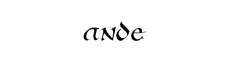 AnglosaxOblique  Free Fonts Download