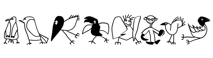 WhereIsTheBirdsDealer  Free Fonts Download