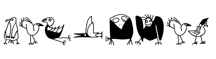 WhereIsTheBirdsDealer  Free Fonts Download