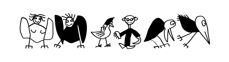 WhereIsTheBirdsDealer  Free Fonts Download