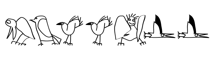 WhereIsTheBirdsDealer  Free Fonts Download