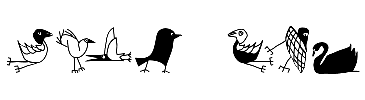 WhereIsTheBirdsDealer  Free Fonts Download