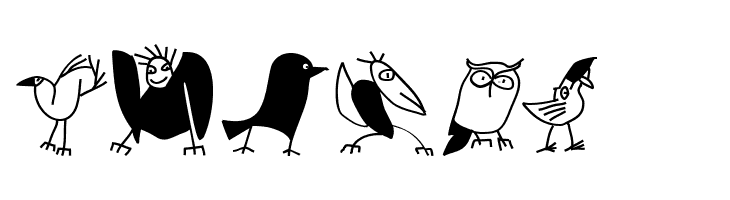 WhereIsTheBirdsDealer  Free Fonts Download