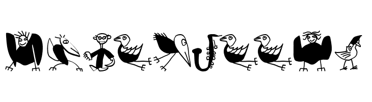 WhereIsTheBirdsDealer  Free Fonts Download