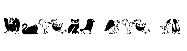 WhereIsTheBirdsDealer  Free Fonts Download
