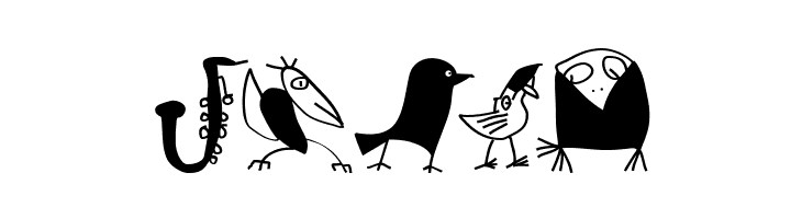 WhereIsTheBirdsDealer  Free Fonts Download