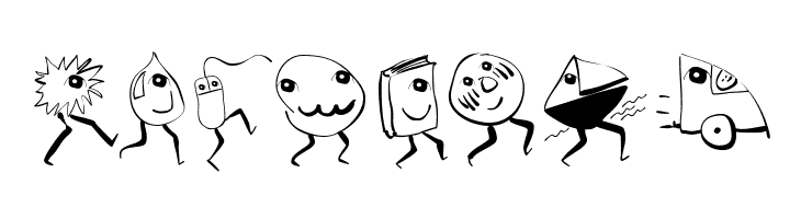 RunningGnomes  Free Fonts Download