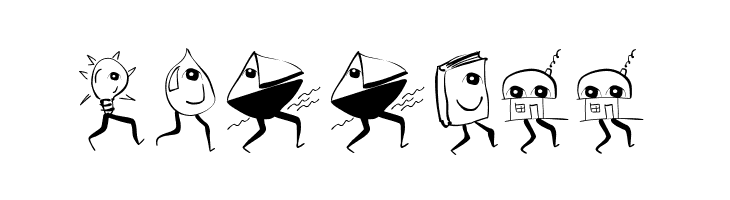 RunningGnomes  Free Fonts Download