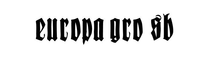 FrakturCondensedHeadlineExtra  Free Fonts Download