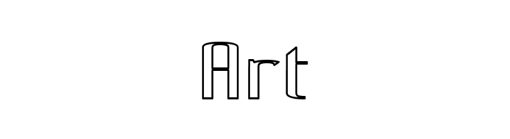 Pecot Outline  Free Fonts Download