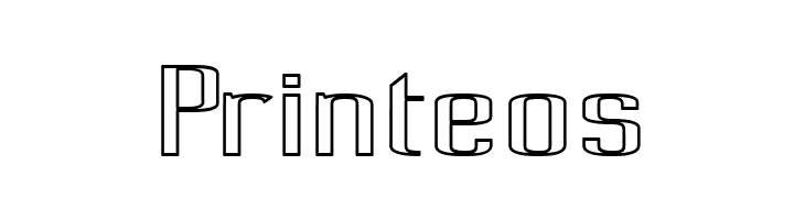 Pecot Outline  Free Fonts Download